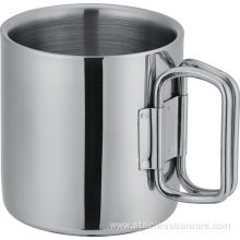 Double Walled Stainless Steel Camping Mug